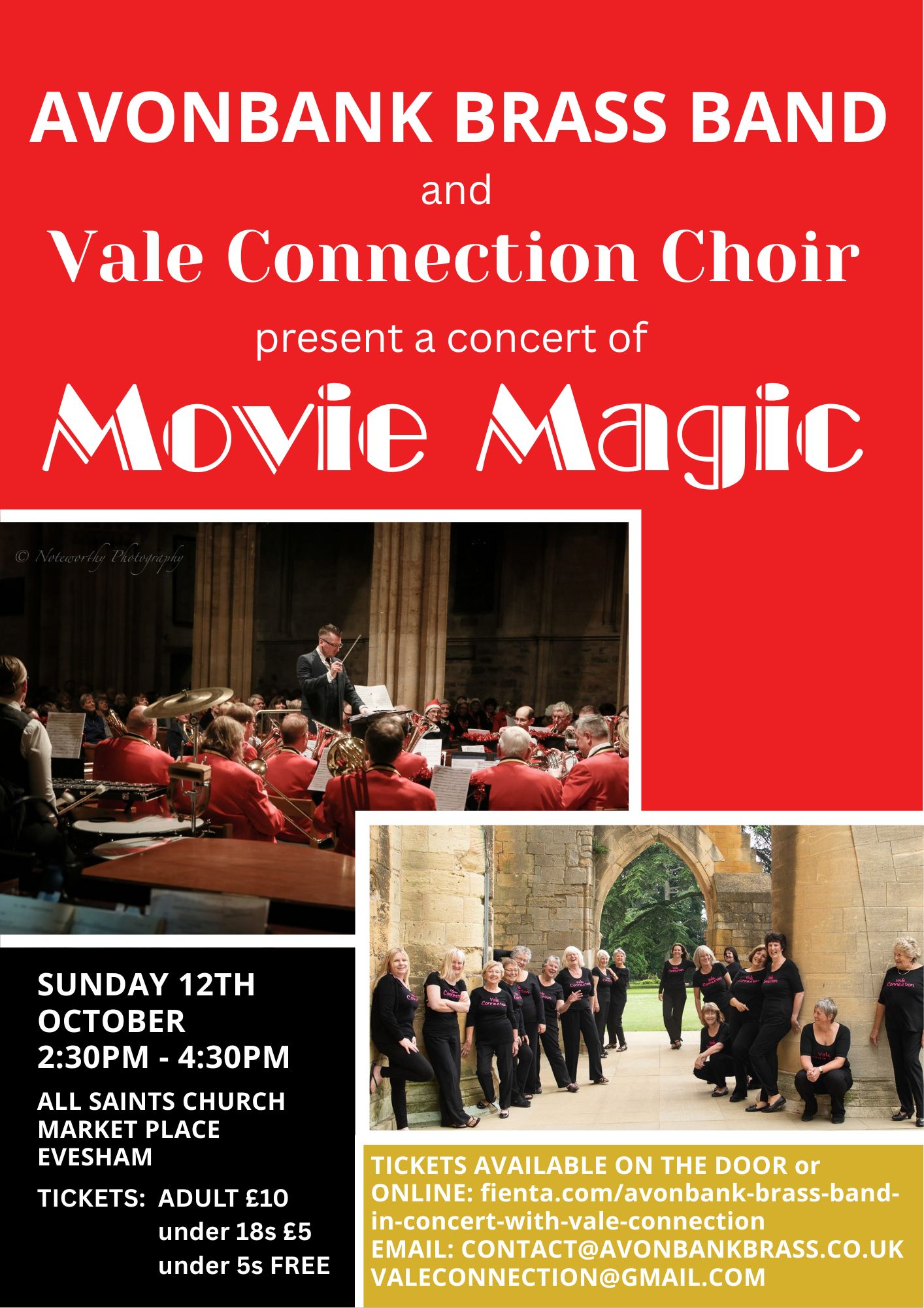 Movie Magic with Avonbank Brass Band and Vale Connection Choir